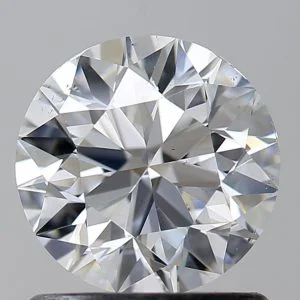 ROUND 1.0 Carat Color E Clarity VS2