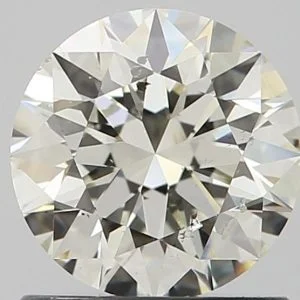 ROUND 1.0 Karatai Spalva I Švarumu SI1