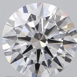 ROUND 1.0 Karāti Krāsa D Dzidrums SI1