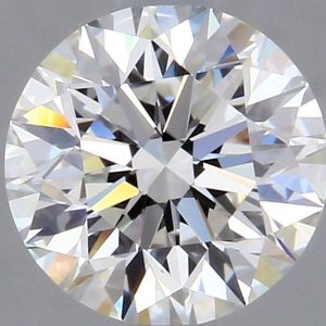 ROUND 1.03 Karatai Spalva F Švarumu VVS1