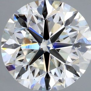 ROUND 1.0 Karatai Spalva H Švarumu VS1