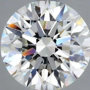 ROUND 1.08 Carats Color I Clarity VVS2