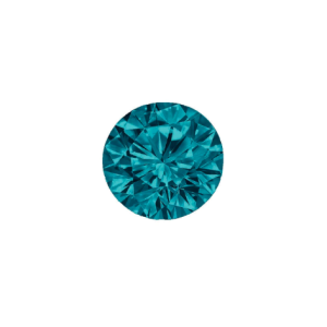 0,08 ct mėlynos spalvos apvalios formos deimantas Mėlynoji žvaigždė