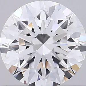 Lab Grown Deimantas 0,50 ct Išskirtinės kokybės D Spalva VVS1 Švarumas