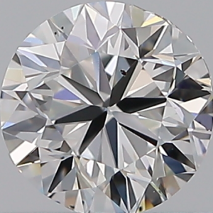 0,50 ct deimantas Spalvos F Švarumu SI1 Stulbinantis baltojo žavesio deimantas