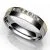 Rhodium-plated white gold