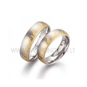 WEDDING RINGS “FLAMES OF LOVE” (with diamonds)