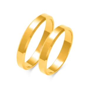 Vestuviniai žiedai – Klasikinis Modernumas (3,5 mm) (pora)