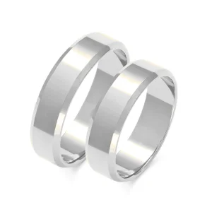Vestuviniai žiedai – Klasikinis Modernumas (5,5 mm) (pora)