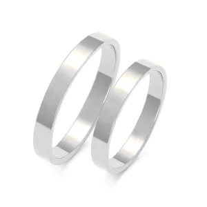 Vestuviniai žiedai – Modernus dizainas (3 mm) (pora)