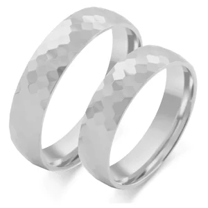 Vestuviniai žiedai – Šviesos simbolis (5 mm) (pora)