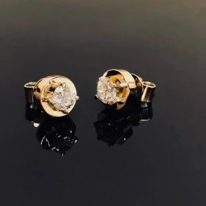Earrings from the “by Milita” collection