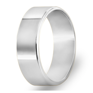 Platus vyriškas vestuvinis žiedas – Traditional Modern (6,30 mm)