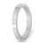 Rhodium-plated white gold