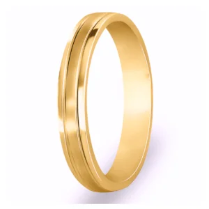 Vyriškas vestuvinis žiedas – Court IV (3,70 mm)