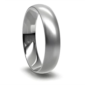7 mm vestuvinis žiedas iš platinos Court