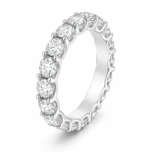 MODESTOS VESTUVINIS ŽIEDAS (3,40 ct) balto aukso