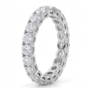 Žiedas su briliantu „Daugybė žvaigždžių” (1,80 ct) 2 balto aukso