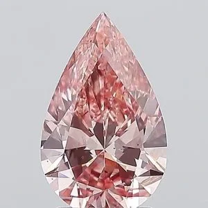 Laboratorinis deimantas 2.61 ct Fancy Vivid Pink