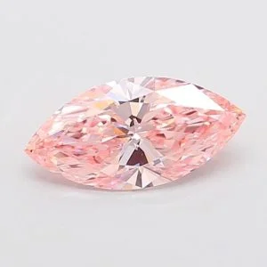 2.03 ct Laboratorinis Deimantas Markizės formos – Fancy Vivid Pink VVS2