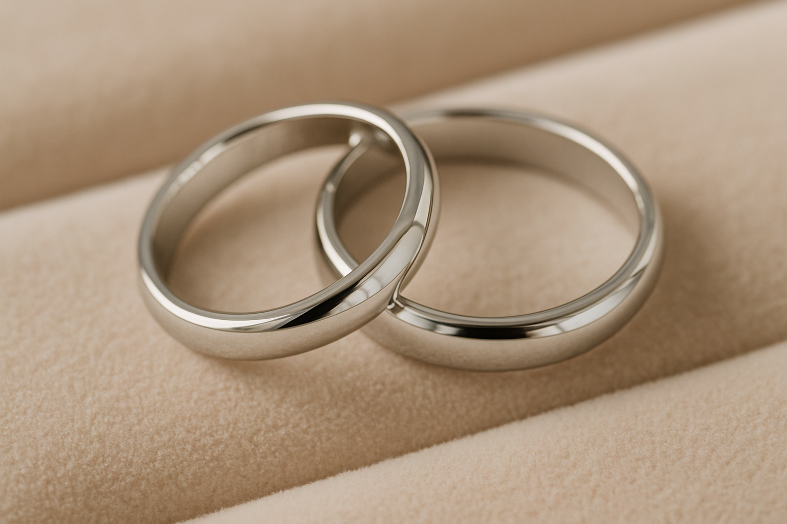 Klasikiniai balto aukso auksiniai vestuviniai žiedai