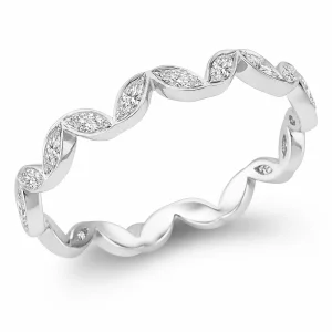 Išskirtinė deimantinė juostelė 18 Marquise 5.48 karatai balto aukso