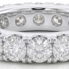 Deimantinė juostelė su deimantais (7.00 ct) 5.40 mm balto aukso 2