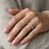 Deimantinė juostelė su laboratoriniais deimantais (2.20 ct) 3.10 mm 33