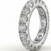 Deimantinė juostelė su laboratoriniais deimantais (9.10 ct) 5.90 mm baltas auksas
