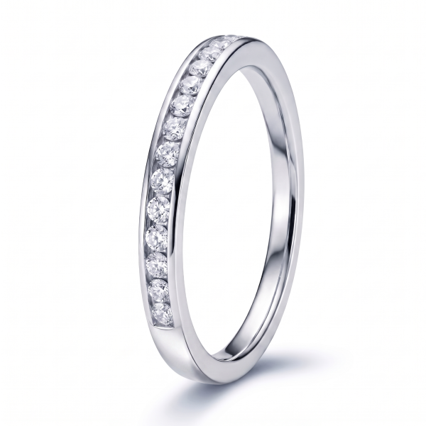 Žiedas-juostelė su deimantais Channel baltas auksas (15 vnt - 0.15 ct) 1.90 mm.png