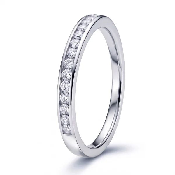 Žiedas-juostelė su deimantais Channel baltas auksas (15 vnt - 0.15 ct) 1.90 mm.png