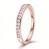 Žiedas-juostelė su deimantais Channel raudonas auksas (15 vnt - 0.15 ct) 1.90 mm.png