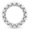 Deimantinė juostelė su deimantais - Deimantinis žiedas (5.50 ct) 4.30 mm balro aukso