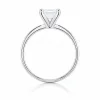 Sužadėtuvių žiedas su deimantu (Lab Grown Diamond) balto aukso