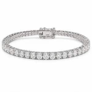 Apyrankė su deimantais - Tennis apyrankė 7.00 ct baltas auksas