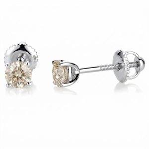 Nõelkõrvarõngad teemantidega - Briljandid (0.20 ct) (Kopija) (Kopija)