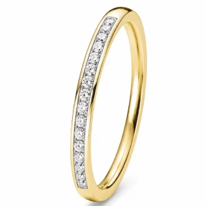 Žiedas su deimantais - deimantinė juostelė 'Tavo Meile' 0.09 ct AB295784
